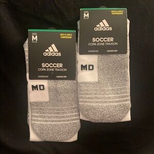 Adidas Copa Zone Traxion Soccer Socks Size Medium Both $40